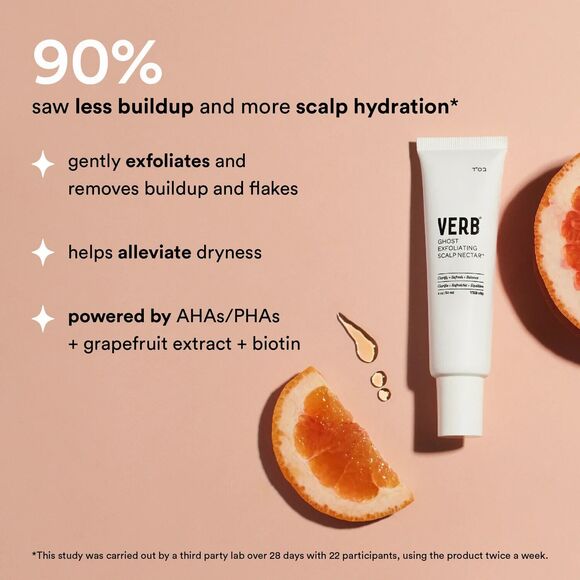 NEW Verb Ghost Exfoliating Scalp Nectar Serum 2 oz Clarify Professional Haircare - Picture 11 of 14